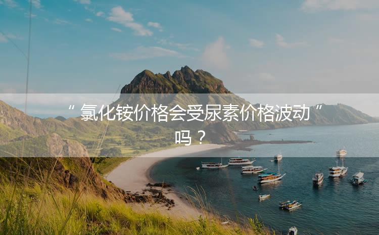 氯化銨價(jià)格會(huì)受尿素價(jià)格波動(dòng)嗎？